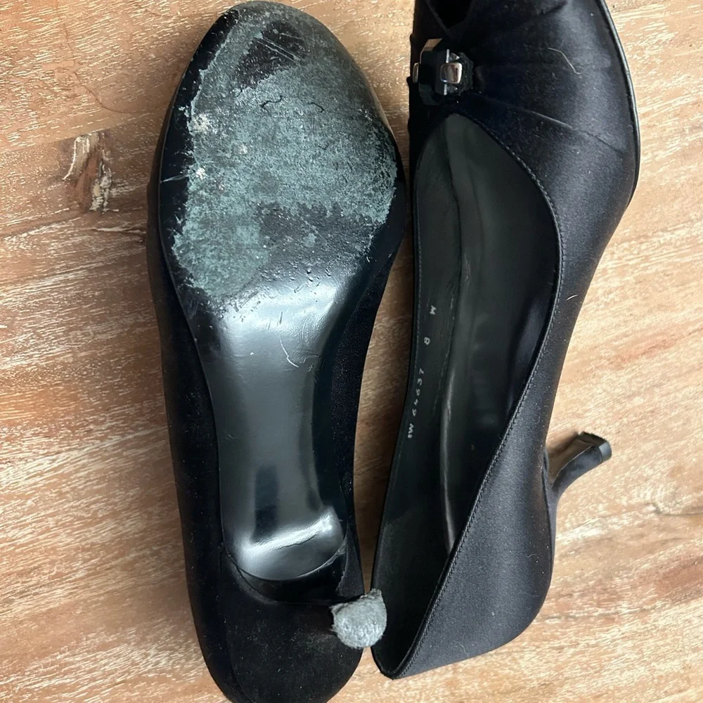 Stuart Weitzman Satin Pumps size 8